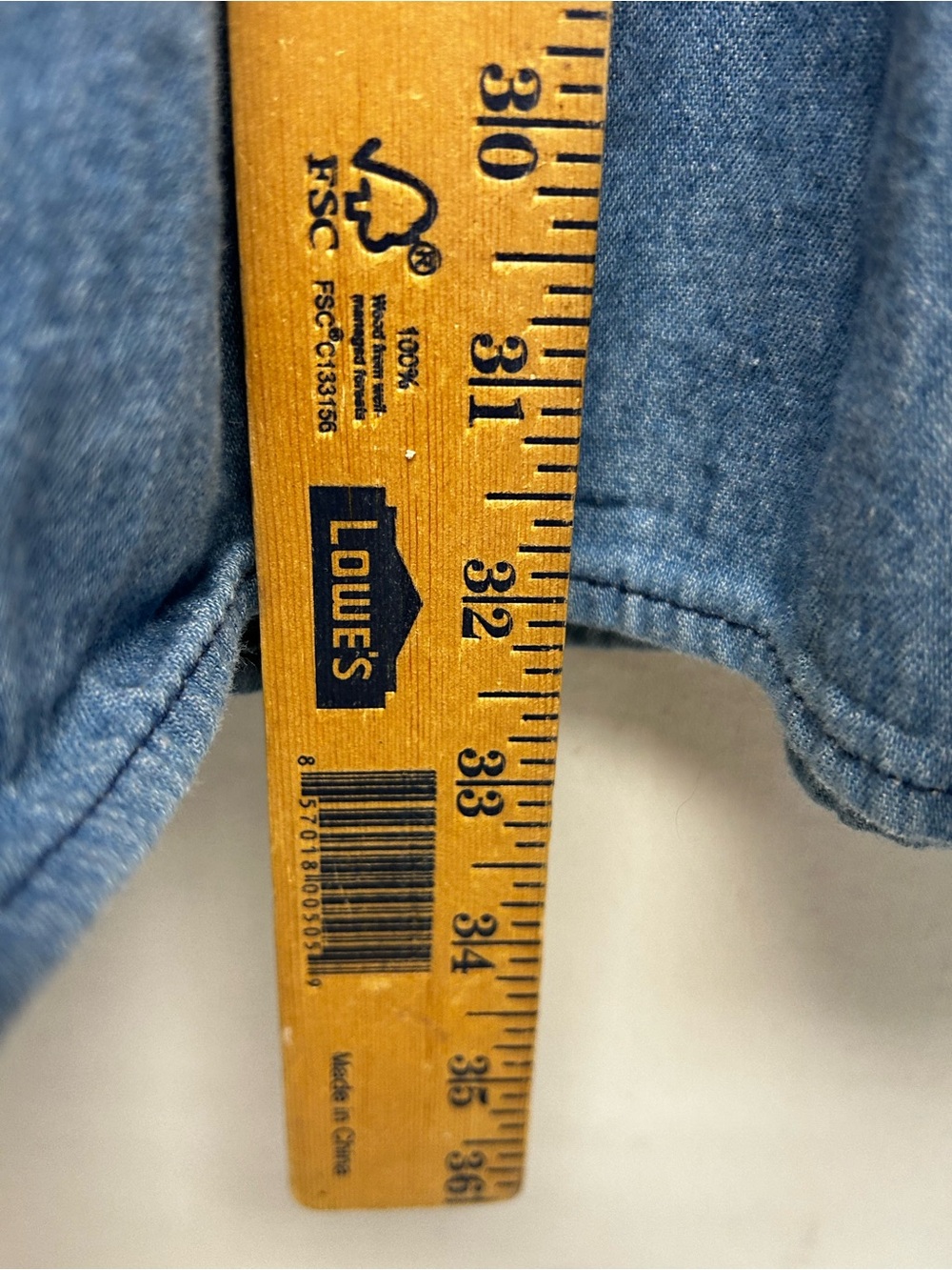 Candie's Light Blue Button-Front Denim Maxi Skirt - Picture 5 of 10